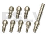 217407 Stainless Linkage (4.8mm) Balls